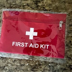 Brand New 1st Aid Canvas Bag * Great for the Car Hiking, Purse or Anywhere
